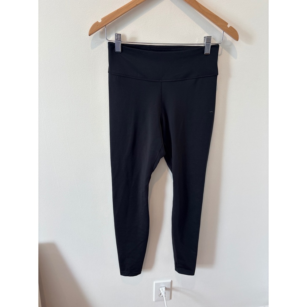 Nike Dri-Fit Black Athletic Leggings Cropped‎ Athleisure Women's Size M